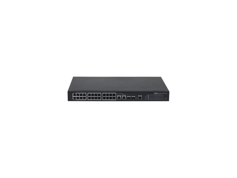 26 Port Managed Switch with 24 PoE Ports 360W PFS4226-24ET-360